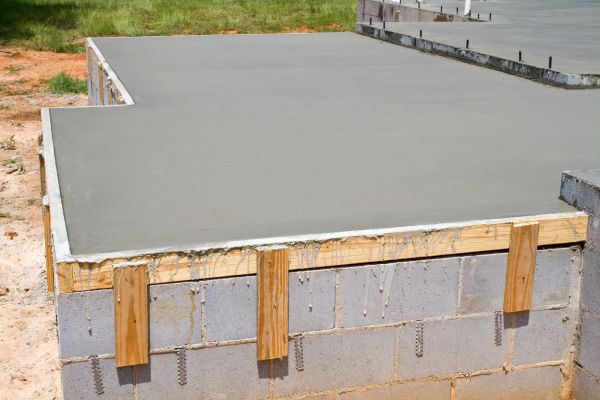 Cost of Concrete Slab Installation in Waxhaw
