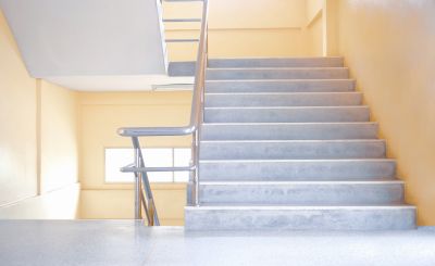 Cement Stair Installation