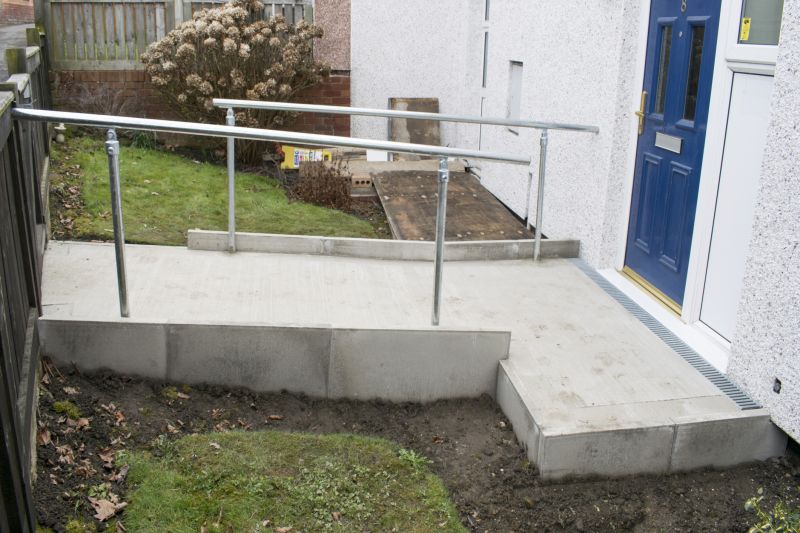 Concrete Ramp Installation detail