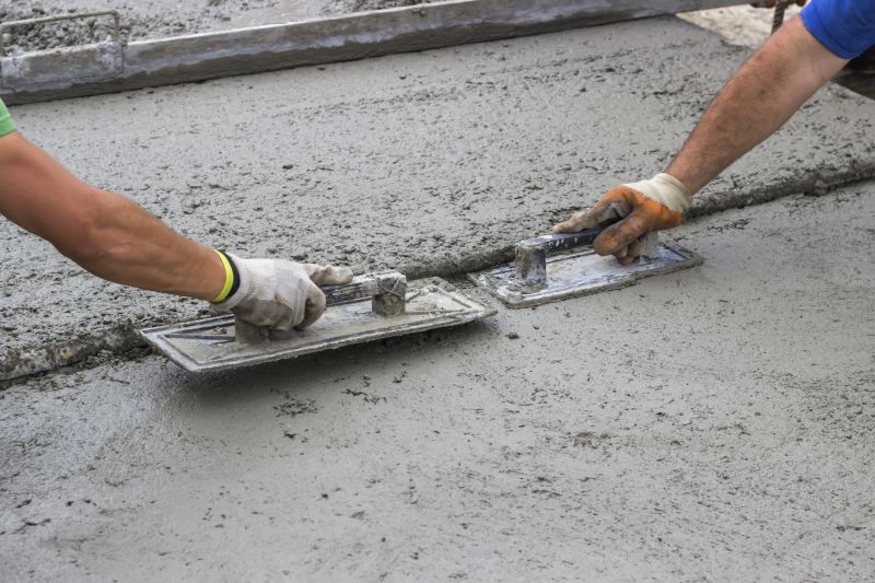 Poured Concrete Installation